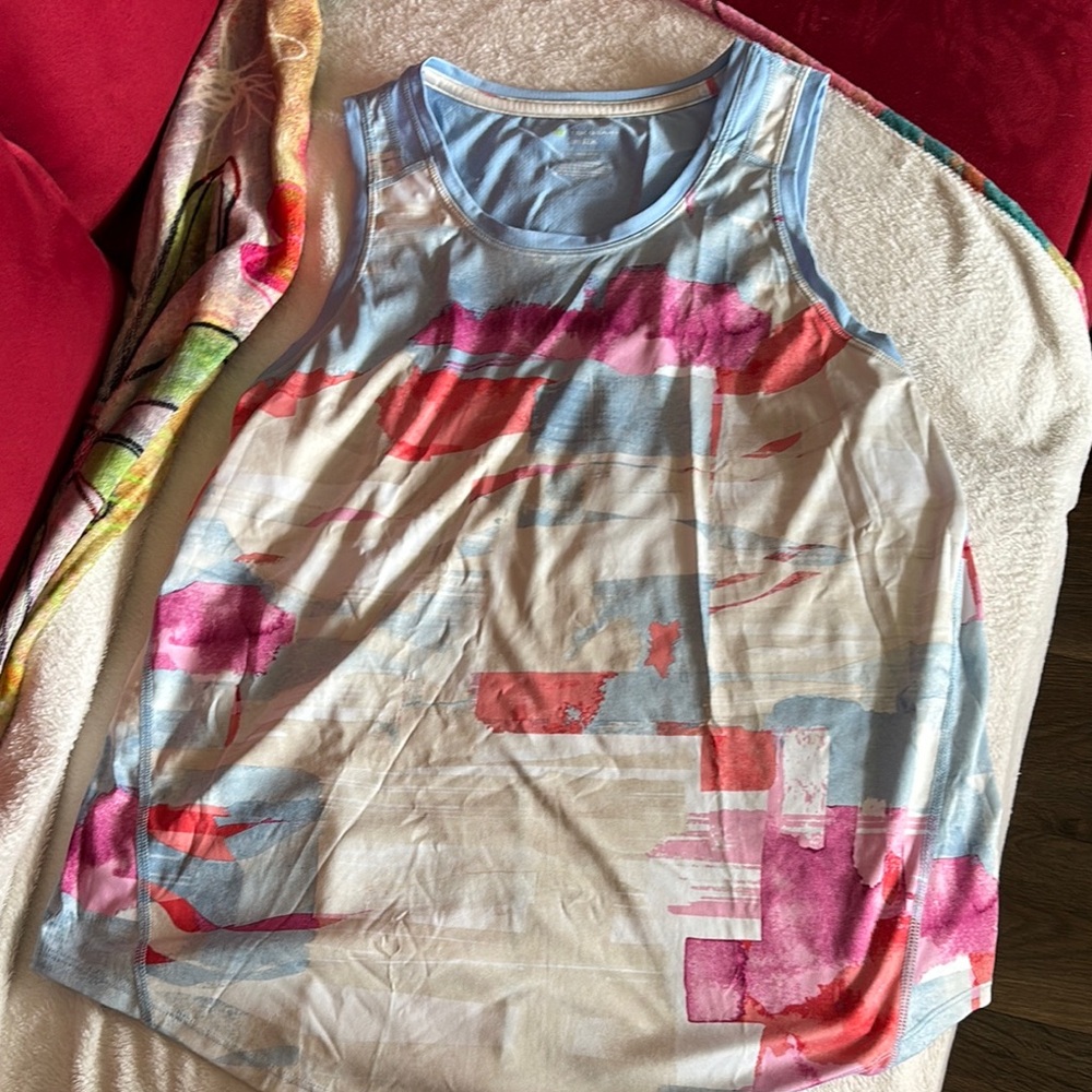 Tek Gear Multicolor Tank Top
